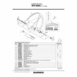 1 Corps De Roue Libre SHIMANO Y49398060 WH-6800-R Ultegra Complete Freewheel Body 5 1 Corps De Roue Libre SHIMANO Y49398060 WH-6800-R Ultegra Complete Freewheel Body -Pièces Boutique 1 corps de roue libre shimano y49398060 wh 6800 r ultegra complete freewheel body 2