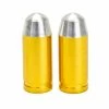 2 Bouchons De Valve TRIK TOPZ Balle Caps Shrader Or
