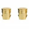 2 Bouchons De Valve TRIK TOPZ Piston Caps Shrader Or