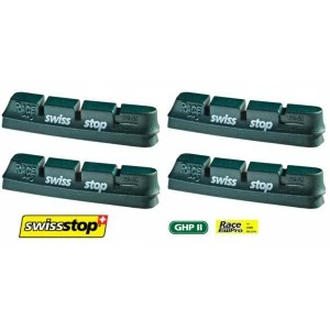 4 Cartouches/patins De Frein SWISSSTOP RACE PRO GHP II Campagnolo Alu 1 4 Cartouches/patins De Frein SWISSSTOP RACE PRO GHP II Campagnolo Alu