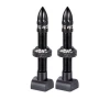 Kit De 2 Valves Tubeless KCNC Aluminium 50mm Noir