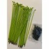 Pack De 50 Rayons SHADOW CONSPIRACY Straight Spokes Acier / 184mm Vert (BMX 20")