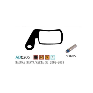 Plaquettes ASHIMA AD0205-SM Semi Metal MAGURA Marta Marta SL 2002/2008 3 Plaquettes ASHIMA AD0205-SM Semi Metal MAGURA Marta Marta SL 2002/2008 – Image 3