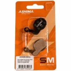 Plaquettes ASHIMA AD0206-SM Semi Metal MAGURA Louise 2007 Marta 2009 Julie HD -Pièces Boutique plaquettes ashima ad0206 sm semi metal magura louise 2007 marta 2009 julie hd 1