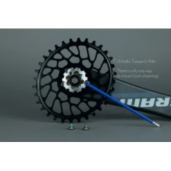 Plateau ABSOLUTE BLACK OVAL 34t Pour Sram BB30 Ou Superboost / Style XX1 / Offset 0mm -Pièces Boutique plateau absolute black oval 32t pour sram bb30 style xx1 narrow wide 4