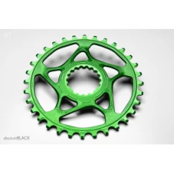 Plateau ABSOLUTE BLACK Pour Cannondale 30/34T / Narrow Wide / Vert