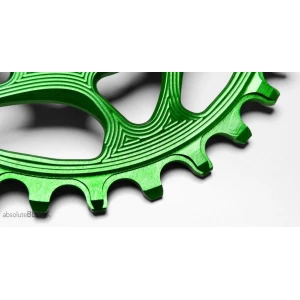 Plateau ABSOLUTE BLACK Sram GXP 30/32 Dents / Offset 6mm / Narrow Wide / Vert 2 Plateau ABSOLUTE BLACK Sram GXP 30/32 Dents / Offset 6mm / Narrow Wide / Vert – Image 2