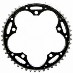 Plateau BBB BCR-11S 130mm Shimano 52 Dents Extérieur 9/10 Vitesses Noir