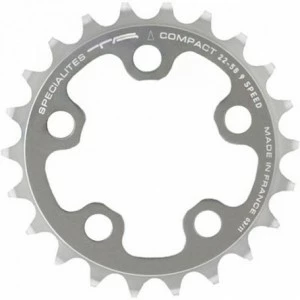 Specialites TA Plateau SPECIALITE TA Compact 58mm 22 Dents Intérieur 8/9v. Argent 1 Specialites TA Plateau SPECIALITE TA Compact 58mm 22 Dents Intérieur 8/9v. Argent