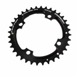 Plateau STRONGLIGHT 104mm 36 Dents Sram X0 2x10v. Noir ( Lexar & Vision )