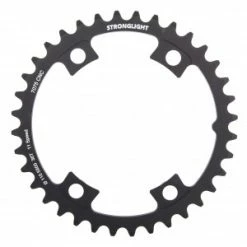 Plateau STRONGLIGHT Shimano 105 FC-5800 110mm 36 Dents Intérieur 11v. Noir