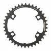 Plateau STRONGLIGHT Shimano Dura Ace FC-R9100 CT2 110mm 38 Dents Intérieur 11v. Noir Ceramic Teflon